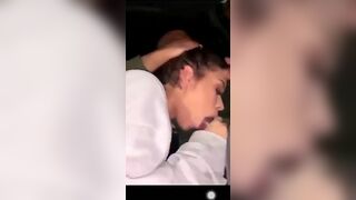 Curly Hair Chick Getting Deepthroat Fuck in Car Video