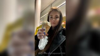 Rapunzel1333 Hottie Licking Ice cream Teasing OnlyFans Video