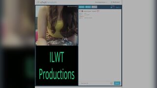 Hot Brunette Sexting And Masturbating On Live Call Chatrandom Video