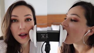 Orenda ASMR Twin Mic Licking onlyfans Video