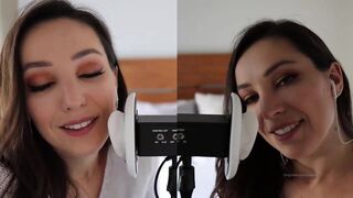 Orenda ASMR Twin Mic Licking onlyfans Video