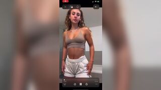 Claire Stone Topless Bathroom Counter Tease PPV Video Leaked