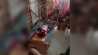 Desi sister-in-law got kissed by uncle who came to cut electricity connection
 Indian Video