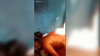I secretly filmed the neighbor’s wife bathing naked
 Indian Video