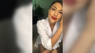 Rainey James Horny Teacher Shows Her Curvy Boobs And Start To Tease Her Pussy Infront Of Student Onlyfans Video