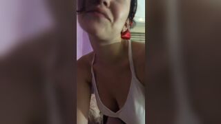 Amazing teasing hottie on periscope