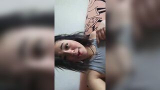 Amazing spanish teen shows her nice tits @ 17:40