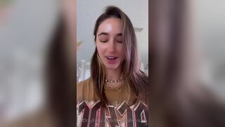 Itsnatalieroush Adorable Cute Sexy Burnatte Girl Talking Onlyfans Video