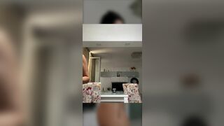 Adelle Dark Haired Chick Topless Naked Dance In Kitchen Onlyfans Video