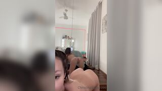 Christinasage1996 Gorgeous Chick Tease Her Holes With Two Toys Onlyfans Video