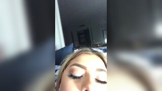 Hot Cute blonde fingering herself on periscope