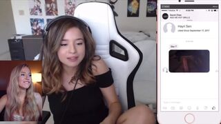 Bebahan AKA Hannah Sexy Girl Reacting To Twitch Fails Video