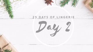 Kat Wonders 25 Days Of Lingerie Day 2 Video