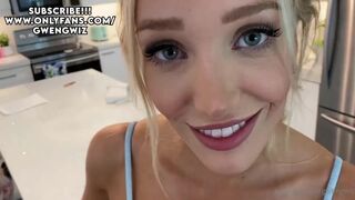 onlyfans GwenGwiz Paying Debt Blowjob Sex Video