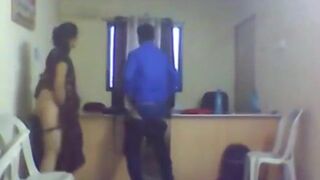 Indian Boss and Secretary in Office Sextape