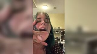 Hot amazing goth chick gets banged rough