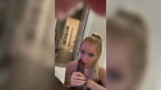 Aubreyluvsss Cute Blonde Blowjob BBC OnlyFans Video