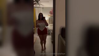 Adrianafaye Busty Slut Boob Drop in Mirror Onlyfans Video