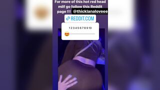 Thicklanaloveee Chubby Blondie Twerking Leaked Video