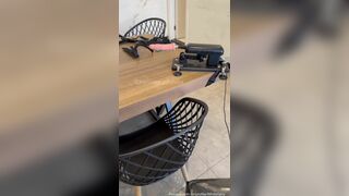 Kerolay Chaves Thick Bitch Tied Down To The Fuck Machine Leaked Video