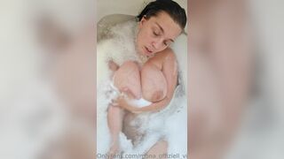 Mona_Offiziell_vi Big Tity Babe Tease Them While Naked in Bathtub Onlyfans Video